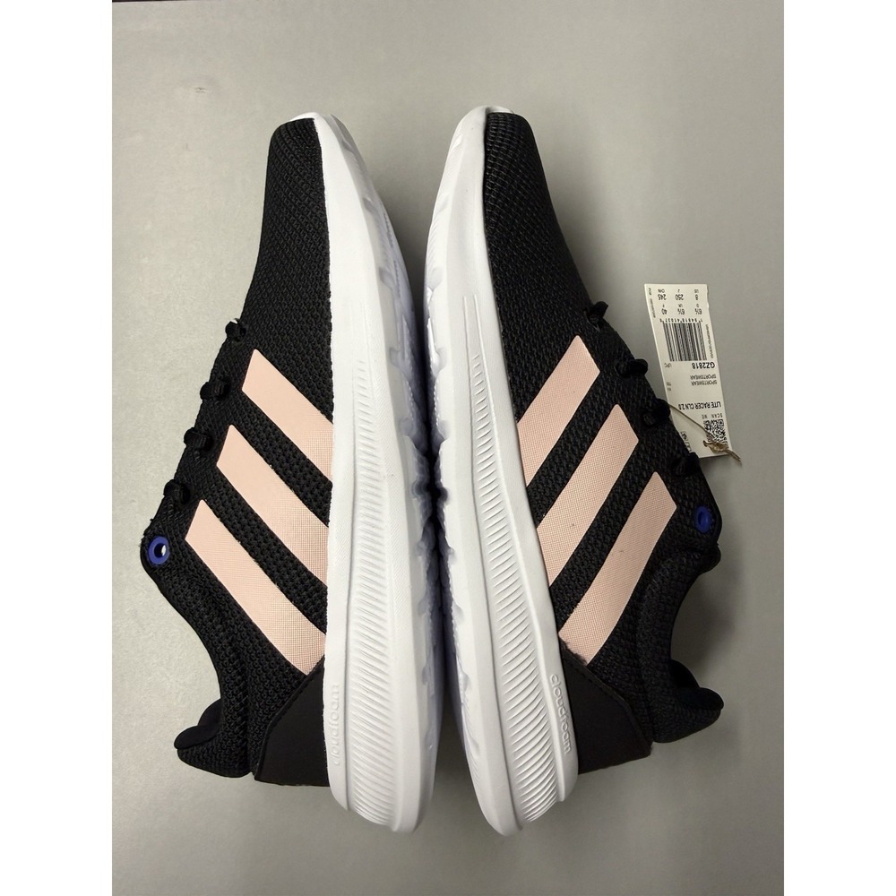 Adidas Lite Racer CLN 2.0 Black Vapor Pink Running Shoes Women's Size 8 NWT - Picture 6 of 16